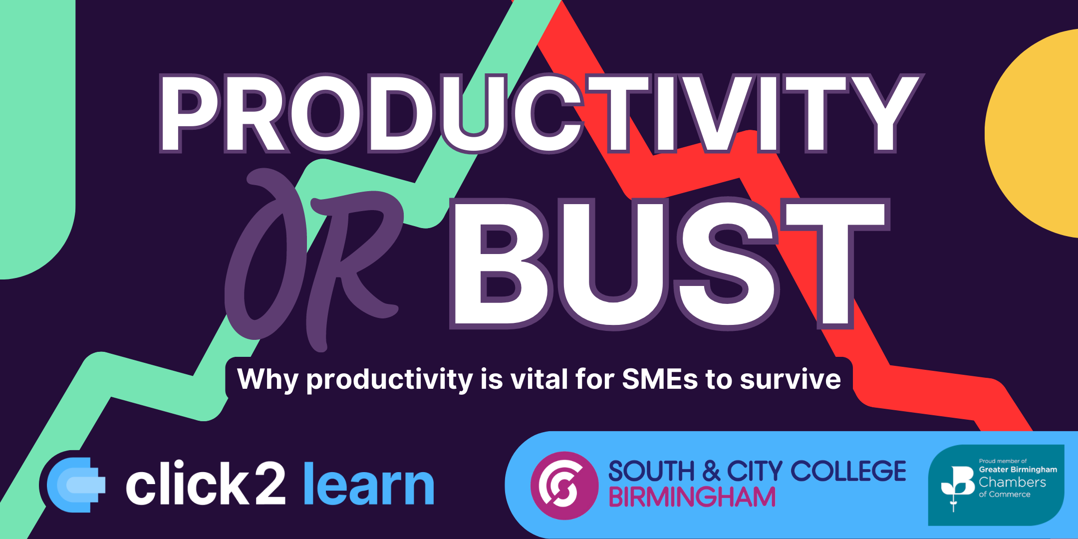 Productivity or bust: an SME improvement event based in Birmingham for smaller businesses